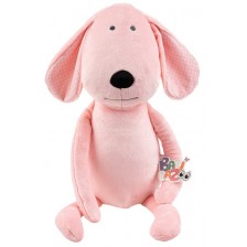 Мека играчка за гушкане Bali Bazoo - Dog, 58 cm, розова