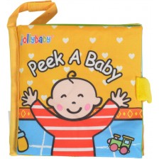 Мека книжка Jollybaby - Peek a Baby -1