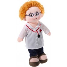 Mека кукла Heunec Poupetta - Лекар, 30 cm -1