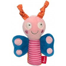 Мека играчка с дрънкалка Sigikid - Butterfly -1