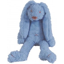 Мека играчка Happy Horse - Зайчето Richie, тъмносиньо, 28 cm