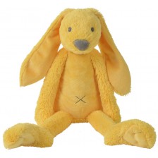 Мека играчка Happy Horse - Зайчето Richie, жълто, 58 cm -1