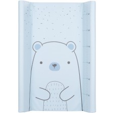 Мека подложка за повиване KikkaBoo - Bear with me, Blue, 80 x 50 cm -1