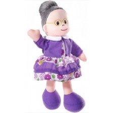 Mека кукла Heunec Poupetta - Баба, 30 cm -1