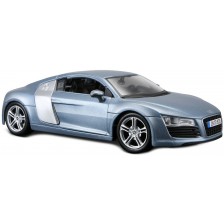 Метална кола Maisto Special Edition - Audi R8, Син металик, Мащаб 1:24