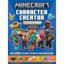 Minecraft Character Creator Sticker Book -1