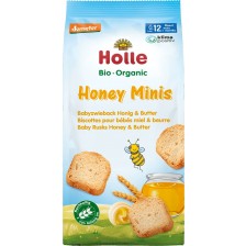 Мини сухари с мед и масло Holle - 100 g -1
