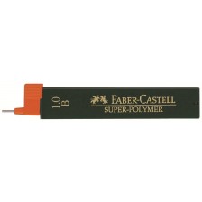Мини графити Faber-Castell - Super-Polymer, 1.0 mm, B, 12 броя -1