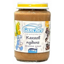 Млечна каша Ganchev - Пудинг с какао, 190 g -1