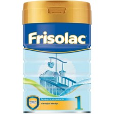Мляко за кърмачета Frisolac 1, 400 g
