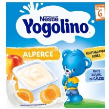 Млечен десерт Nestle Yogolino - Кайсия, 4 x 100 g -1