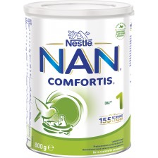 Мляко на прах за кърмачета Nestle Nan - Comfortis 1,  опаковка 800g -1