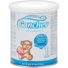 Мляко за кърмачета Ganchev 1 - 400 g -1