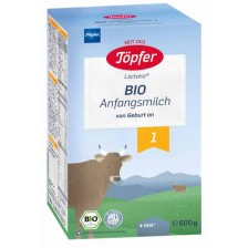 Мляко Töpfer - Био мляко за кърмачета 1, 600 g