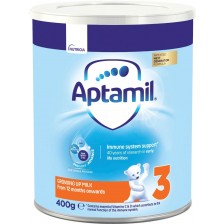 Мляко за малки деца Aptamil - Pronutra 3, 400 g