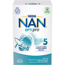 Млечна напитка на прах Nestle Nan - Optipro 5, 700 g