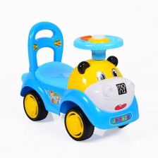 Kола за бутане Moni - Super Car, синя -1