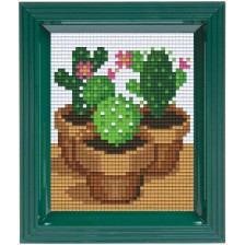 Мозайка с рамка и пиксели Pixelhobby Classic - Кактуси