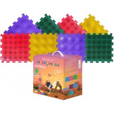 Модулен килим за игра Ortho Puzzle - Микс, таралежи
