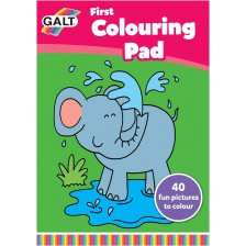 Моята първа книжка за оцветяване Galt - Слонче