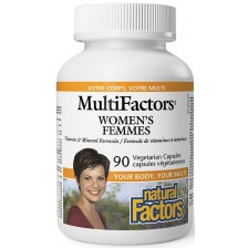 MultiFactors Women's Femmes, 90 капсули, Natural Factors -1
