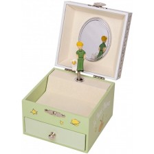 Музикална кутия Trousselier - Малкият принц, зелена