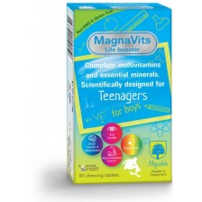 MagnaVits за тийнейджъри момчета, 30 таблетки, Magnalabs -1