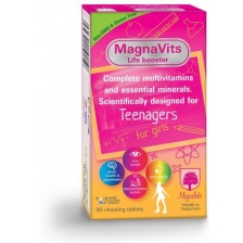 MagnaVits за тийнейджъри момичета, 30 таблетки, Magnalabs -1