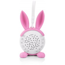Музикална играчка Chipolino - Зайче, розова