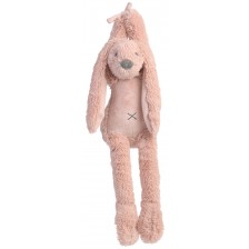 Музикална играчка Happy Horse - Зайчето Richie, розово, 34 cm