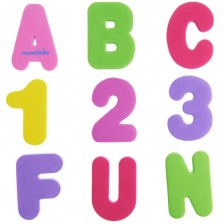 Букви и цифри за баня Munchkin -1
