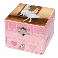 Музикална кутия Trousselier - Малката балерина - Фигура Балерина -1