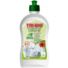 Натурален еко течен препарат за съдове Tri-Bio - 420 ml