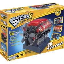 Научен STEM комплект Amazing Toys Stemnex - Двигател V8 с вътрешно горене -1