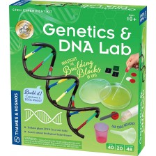 Научен комплект Thames & Kosmos - Детска лаборатория, Генетика и ДНК -1