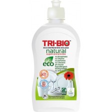 Натурален еко балсам за съдове Tri-Bio - С дозатор, 420 ml