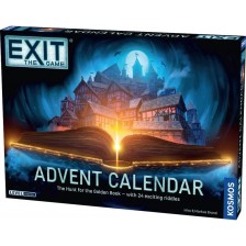 Настолна игра EXiT Advent Calendar: The Hunt for the Golden Book - кооперативна -1