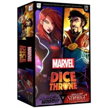 Настолна игра за двама Dice Throne: Marvel 2 Hero Box 2 - Black Widow vs Doctor Strange -1