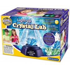 Научен комплект Brainstorm - Светеща кристална лаборатория -1