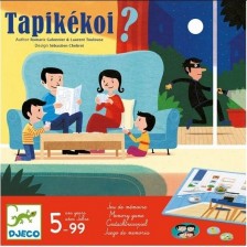 Настолна мемори игра Djeco - Тапикекой -1