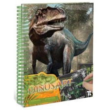 Творческа скреч книга Nebulous Stars - Динозаври -1