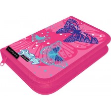 Несесер Lizzy Card Pink Butterfly - с 1 цип