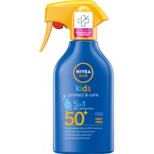 Nivea Sun Слънцезащитен спрей за деца Protect & Care, SPF50+, 270 ml -1