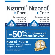 Nizoral Care Комплект шампоан против пърхот, 2 х 200 ml, Stada -1
