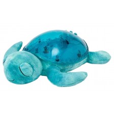 Нощна лампа-проектор Cloud B - Морска костенурка, синя -1