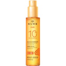 Nuxe Sun Олио за тен с ниско ниво на защита, SPF10, 150 ml -1