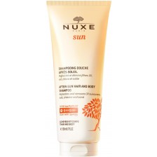 Nuxe Sun Шампоан за коса и тяло, за след слънце, 200 ml
