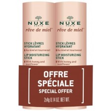 Nuxe Reve De Miel Комплект - Стик за устни, 2 х 4 g (Лимитирано) -1