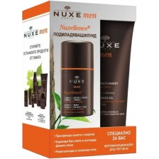 Nuxe Men Комплект - Подмладяващ флуид и Душ гел, 50 + 100 ml