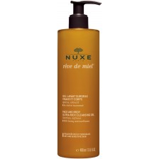 Nuxe Reve De Miel Почистващ гел за лице и тяло, 400 ml